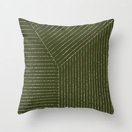 Designart CU6765-12-20 Blue Abstract Vector Pattern Contemporary Throw Pillow 12 x 20