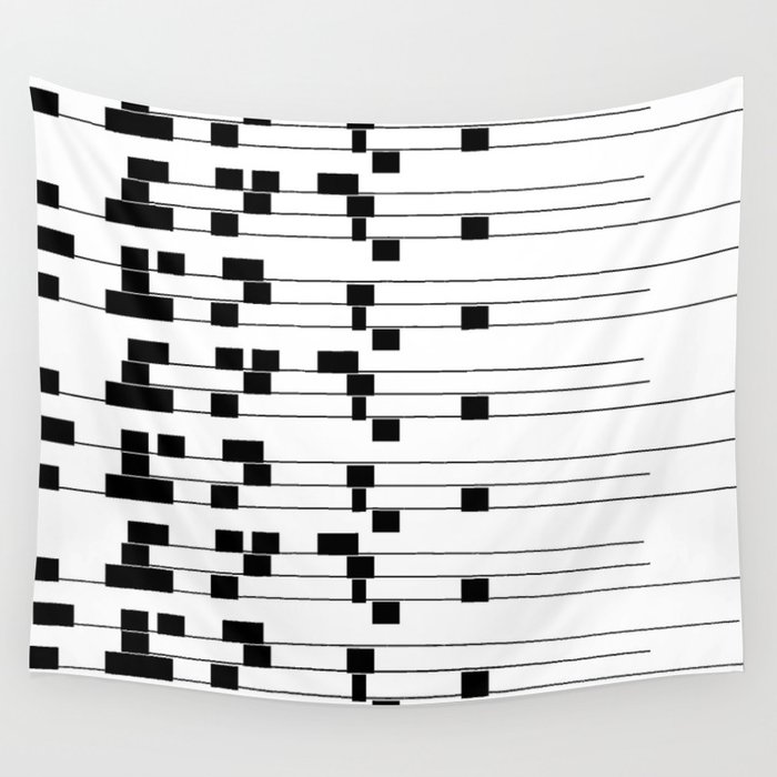 Ascii All Over 06051312 Wall Tapestry By Rozita