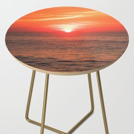 Sunrise Rays Side Table