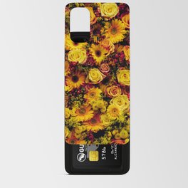 Yellow & Orange Roses Android Card Case