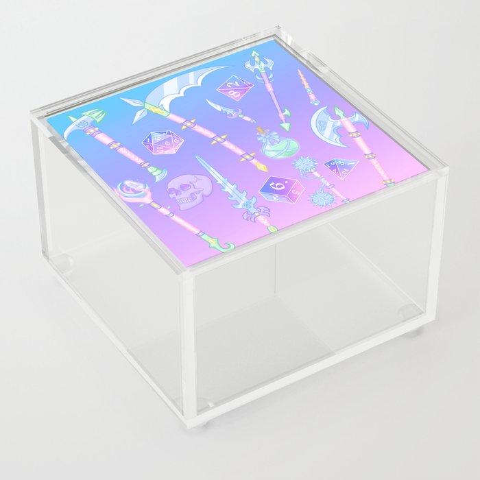 DnD Weapons Acrylic Box