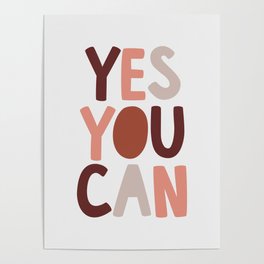 Yes You Can Poster