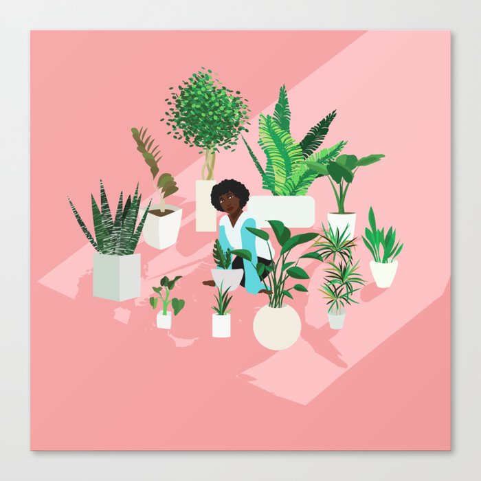Secret Garden (Circle of Friends Version) Canvas Print