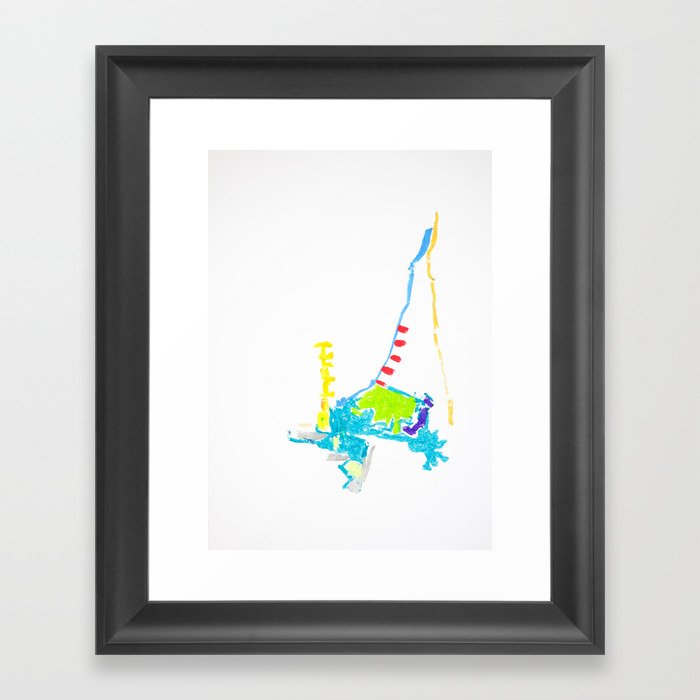 Shapes VII Framed Art Print