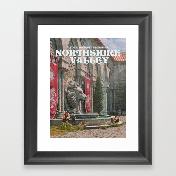 Northshire Valley (Novel) Framed Art Print