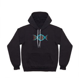 DNA (bright blue, red, green) Hoody