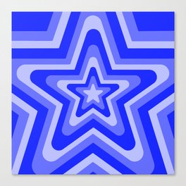 StarBeat Supernova Blue Canvas Print