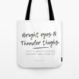 Thunder Thighs Tote Bag