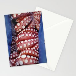Octopus in Blue Stationery Cards