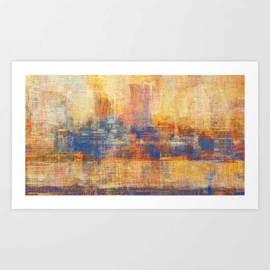 Dawn Yellowish Art Print