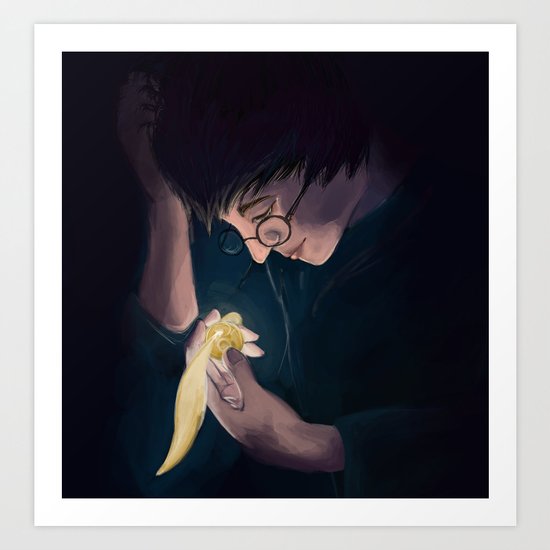 I open at the close. Art Print