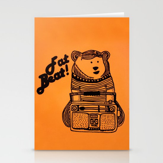 Fat Beat! Stationery Cards