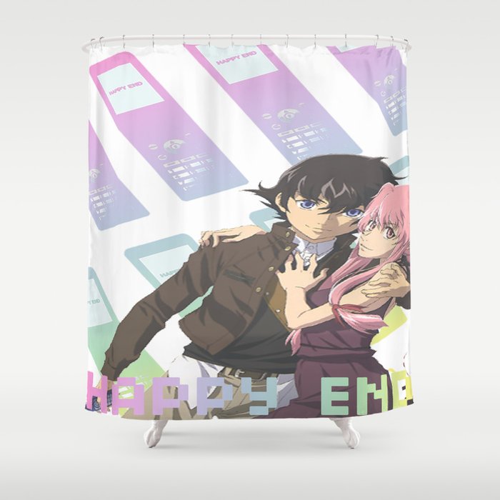 Happy Ending Shower Curtain