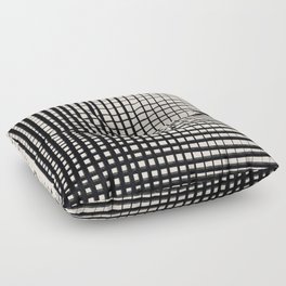 Horizontal & Vertical Lines Floor Pillow