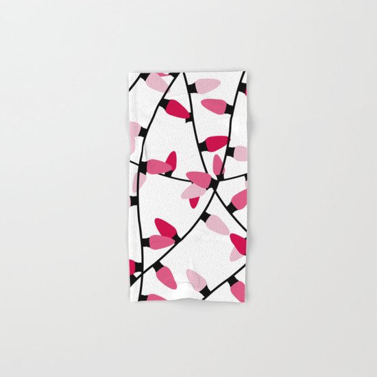 Christmas lights Hand & Bath Towel