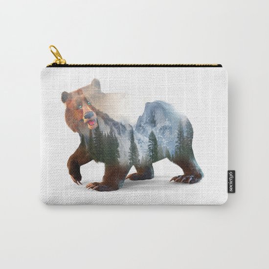 Happy Bear Carry-All Pouch