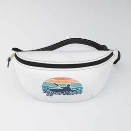 Tyger River kayaking. Tyger River canoe. Perfect present for mother dad friend him or her  Fanny Pack