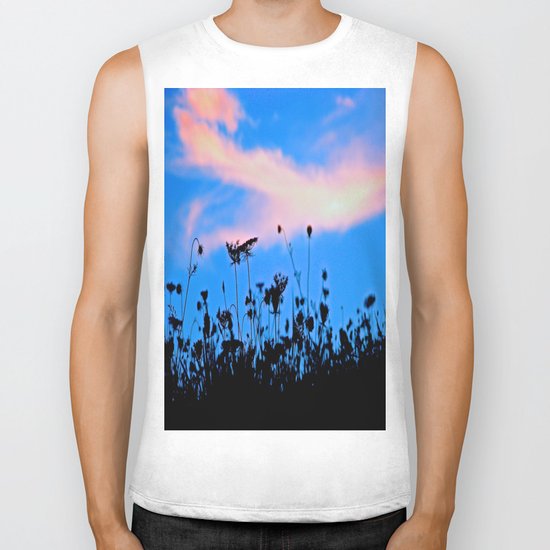 Dancing Under a Blue Sky Biker Tank