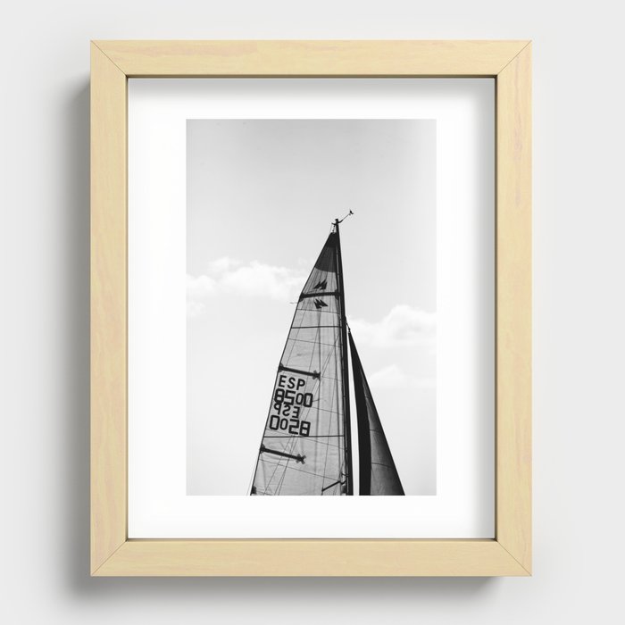 Sail 191027-4093 Recessed Framed Print