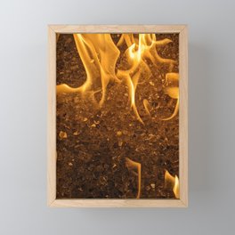 Fire and Ice Framed Mini Art Print