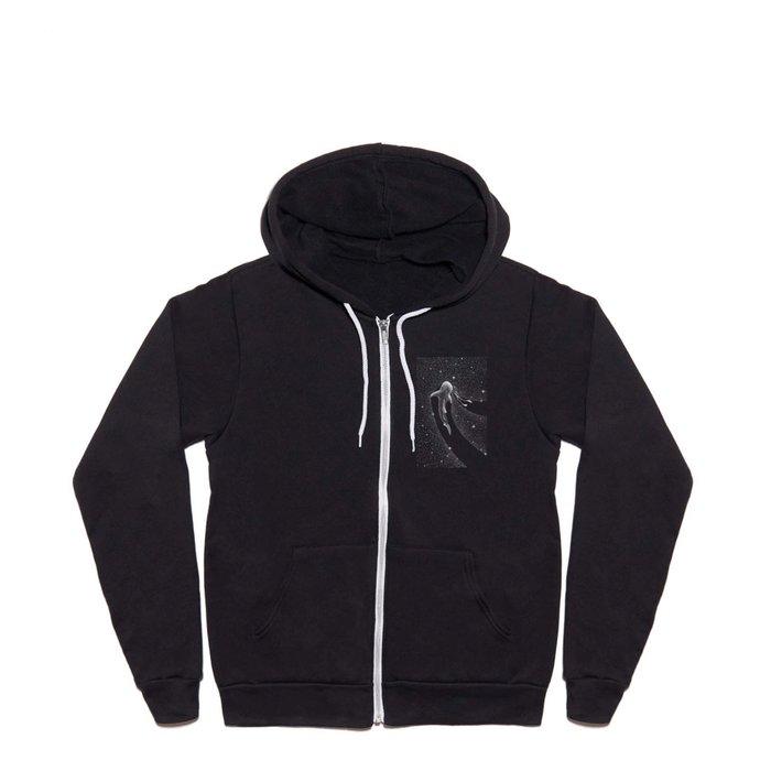 Star Eater And Diver Full Zip Hoodie