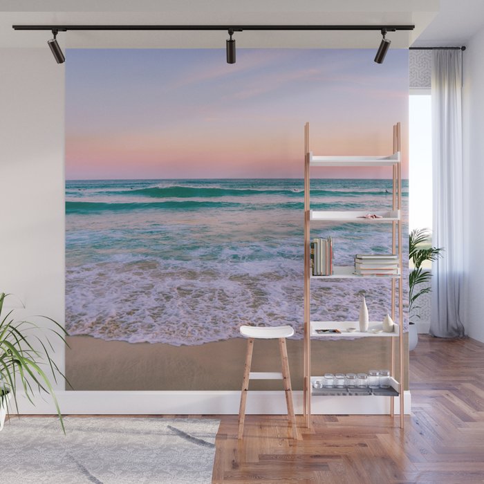 Ocean and Sunset Needed Wall Mural