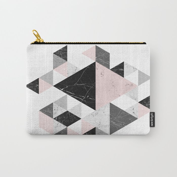 Abstract Geometri Carry-All Pouch