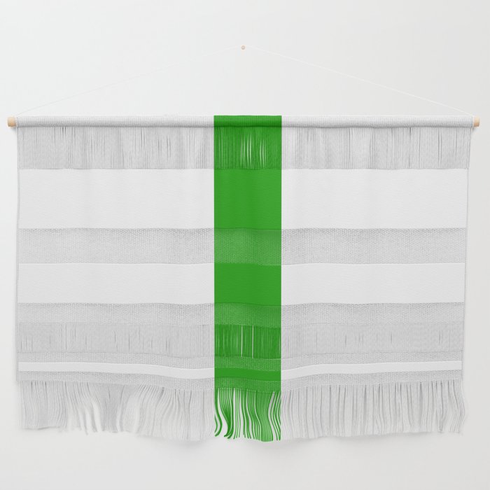 letter L (Green & White) Wall Hanging