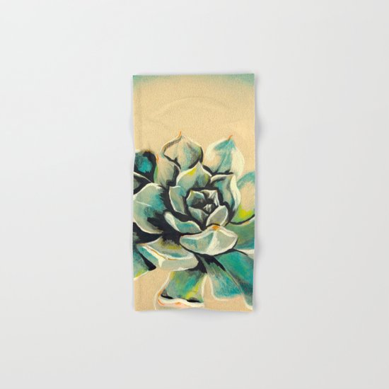 Succulent Hand & Bath Towel