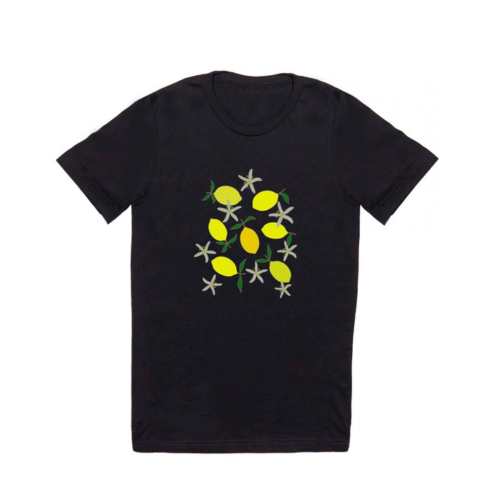 Lemon print T Shirt