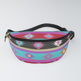 Colorful Kilim Rug Style ornament Fanny Pack