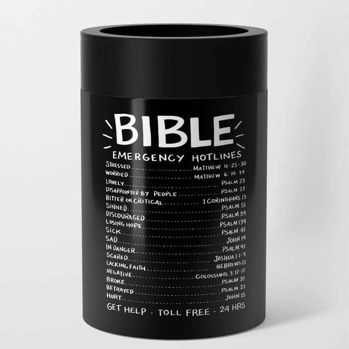 Bible Emergency Hotlines Can Cooler