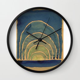 Georgia O'Keeffe - Light Coming on the Plains No. 1   Wall Clock