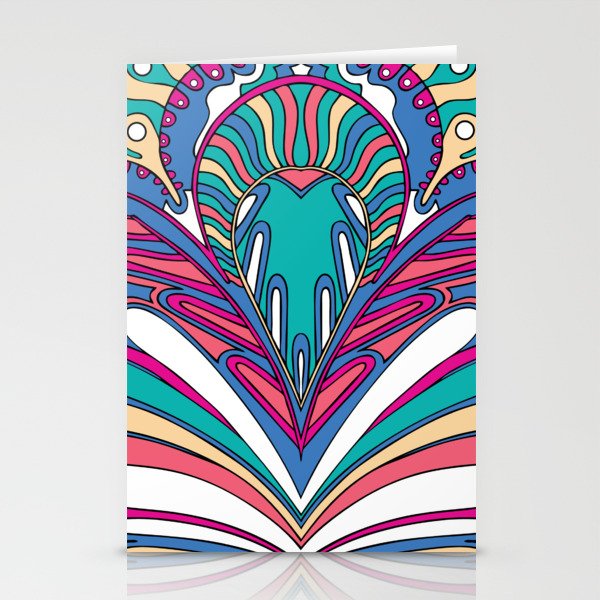 Pattern 11 from NUVEAU: The Future of Patterns Coloring Book Stationery Cards