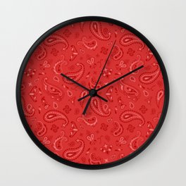 Bandana Cherry Wall Clock
