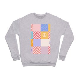 Quilt Pattern - Peace Crewneck Sweatshirt