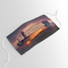 Postcards from the Future - Nameless Metropolis Face Mask