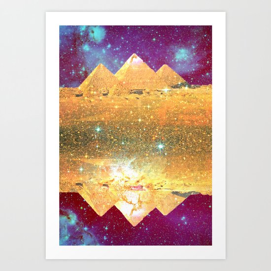 Pyramid Magick Art Print