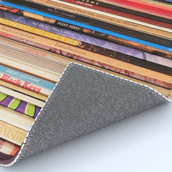 Indie Rock Vinyl Records Rug By Nmtdot Society6