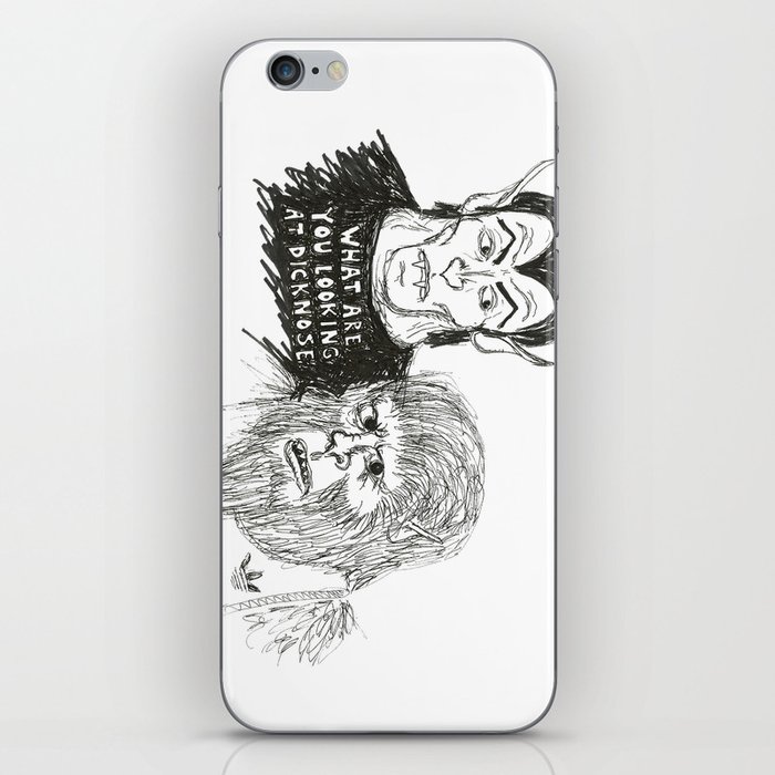 What Are You Looking At Dicknose iPhone Skin