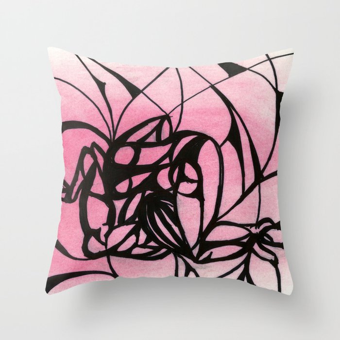 Lovers Throw Pillow