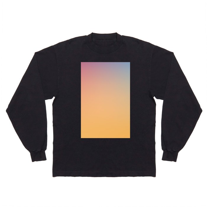 7 Plain Gradient Aesthetic 220617  Minimalist Art Valourine Digital  Long Sleeve T Shirt