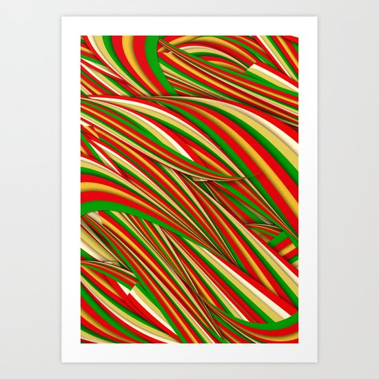 Lov Xmas Art Print