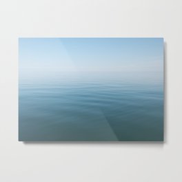 Still Waters Metal Print | Beachart, Landscape, Seascape, Color, Peaceful, Photo, Nature, Greatlakes, Lake, Minimalart 