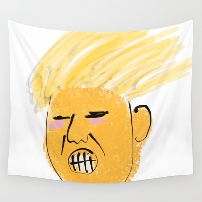 Donald Trump Wall Tapestry