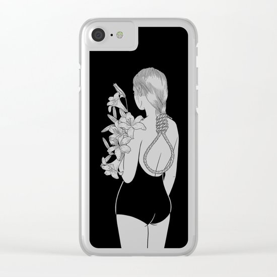 Too Young To Die Clear iPhone Case