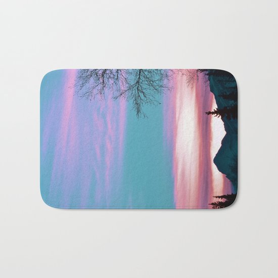 Alaskan Pastel Vibes Bath Mat