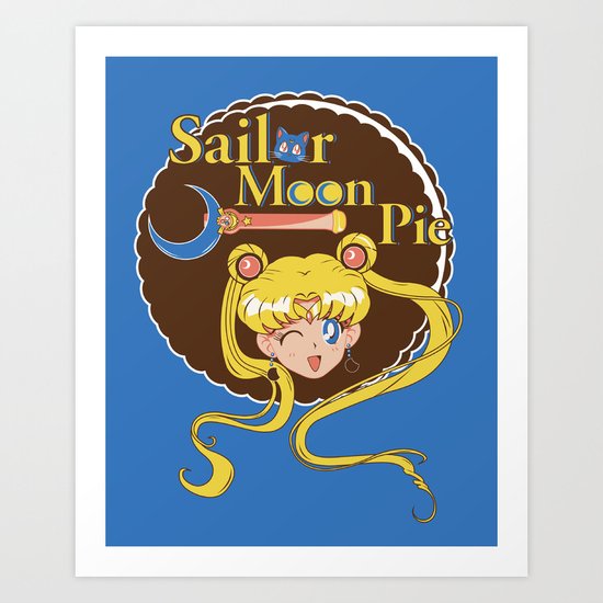 Moon Pie Art Print