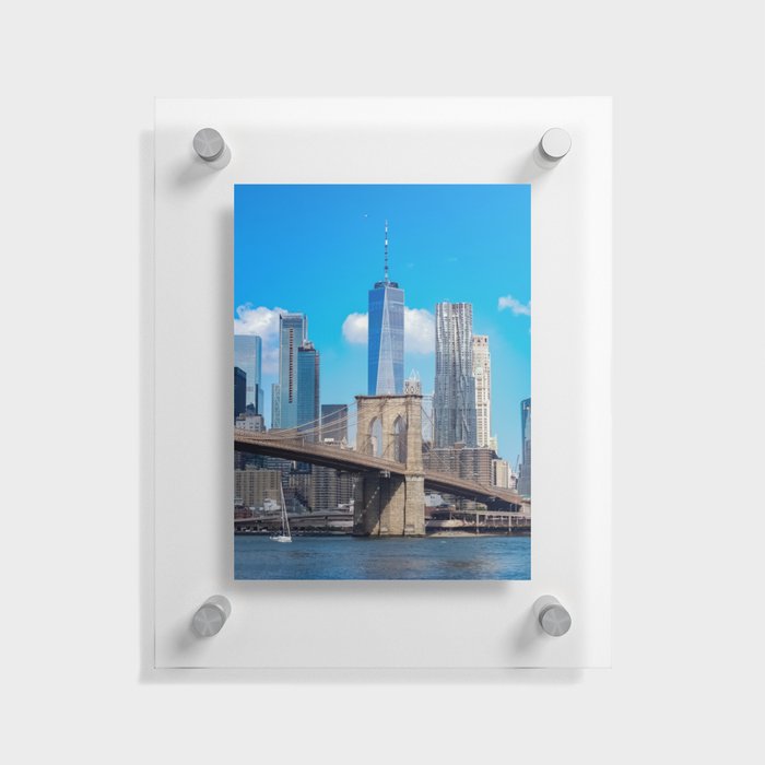 New York City Floating Acrylic Print
