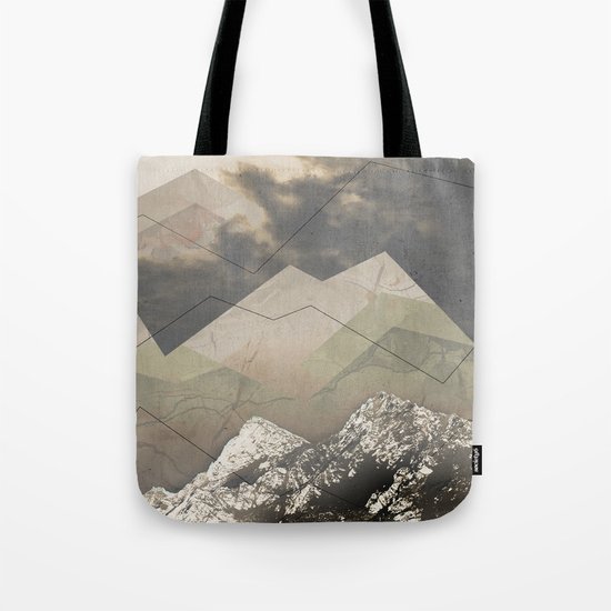 Geometric Sunrise Tote Bag